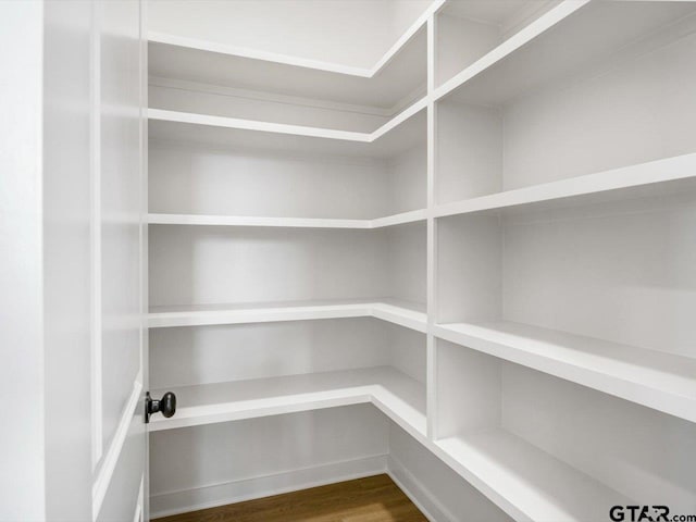 view of pantry