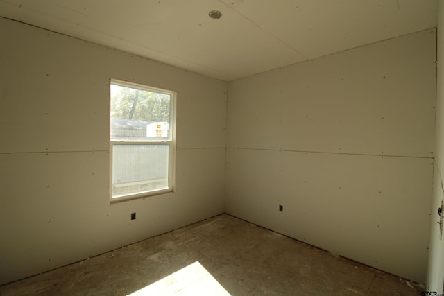 view of empty room