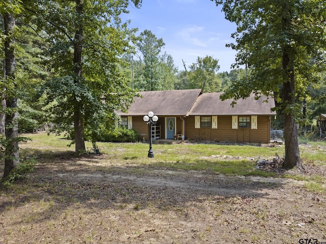 view of ranch-style house