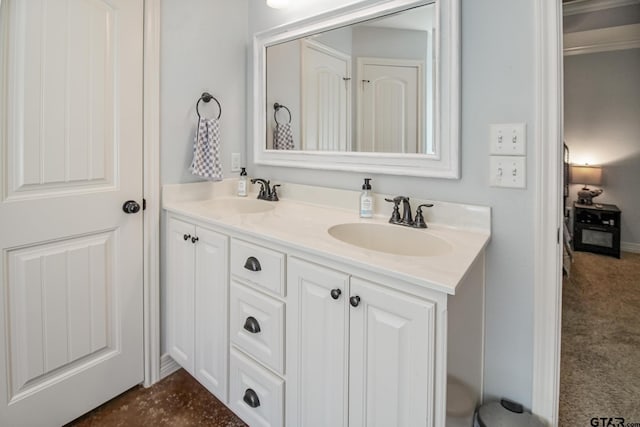 18424 Whipporwill, Flint, TX 75762 - bathroom with double vanity