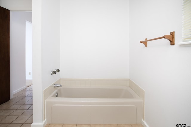 2759 Lake Breeze Dr, Chandler, TX 75758 - bathroom featuring tile patterned floors and a garden tub