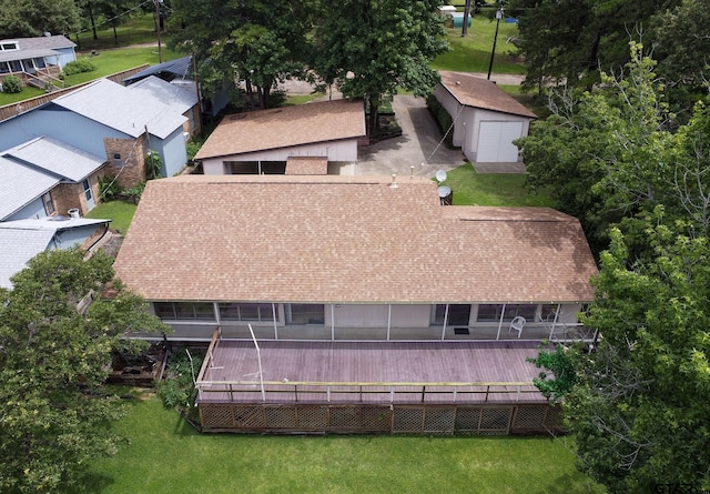 2759 Lake Breeze Dr, Chandler, TX 75758 - view from above of property