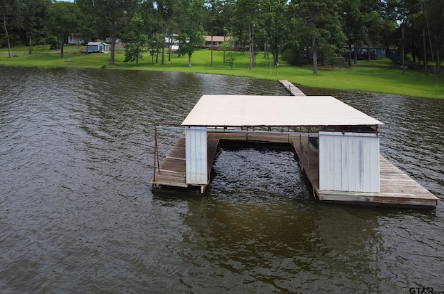 2759 Lake Breeze Dr, Chandler, TX 75758 - dock area with a water view