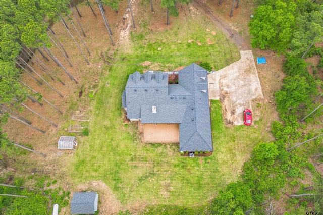 aerial view of property and surrounding area
