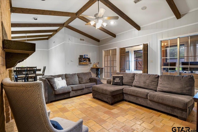 800 Neches Dr, Tyler, TX 75702 - living room with a ceiling fan