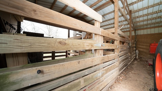 view of stable