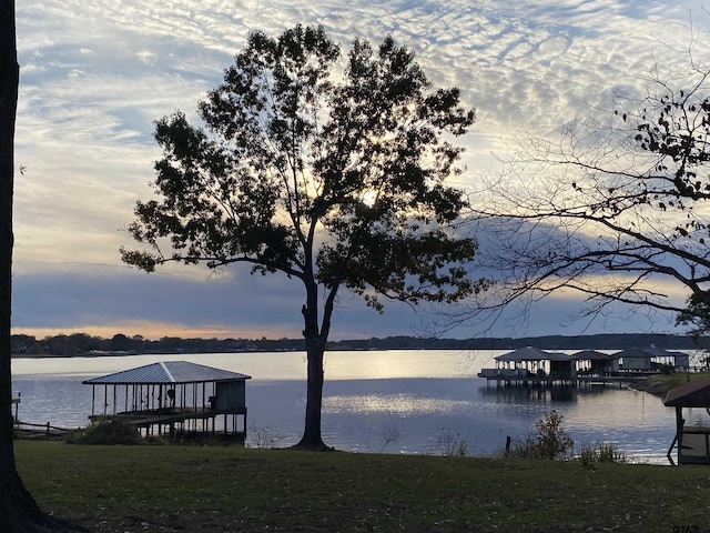 15431 County Road 1197, Flint, TX 75762 - dock area featuring a water view
