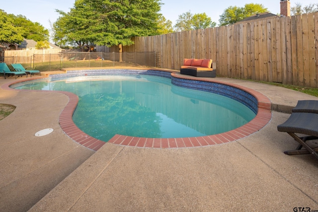 1621 Cimmarron Trl, Tyler, TX 75703 - view of pool featuring a patio, a fenced backyard, and a fenced in pool