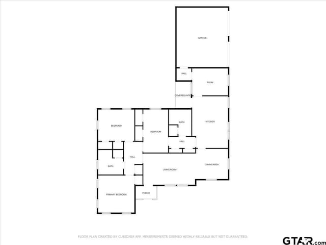 1330 Graham Dr, Tyler, TX 75701 - plan