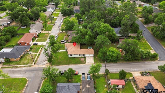 1330 Graham Dr, Tyler, TX 75701 - aerial view featuring a residential view