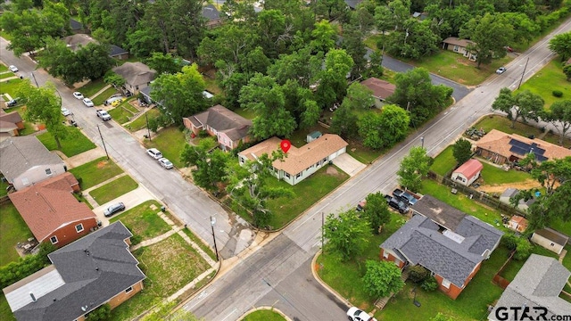 1330 Graham Dr, Tyler, TX 75701 - birds eye view of property with a residential view