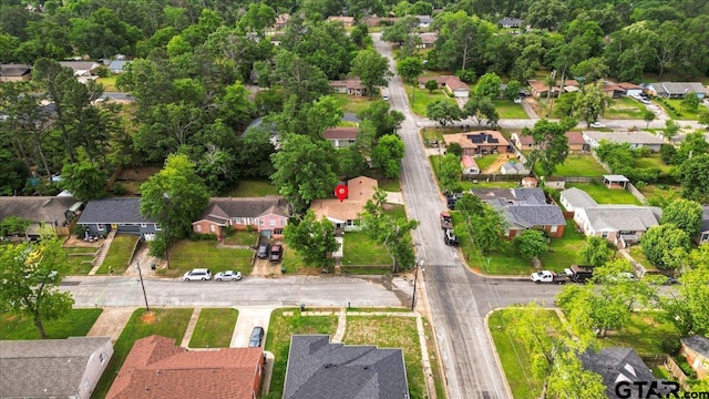 1330 Graham Dr, Tyler, TX 75701 - birds eye view of property with a residential view