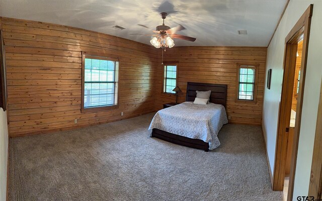 1801 Robbins Rd, Athens, TX 75751 - log-style house with a porch, a front lawn, a chimney, and a view of trees