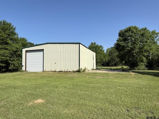 1801 Robbins Rd, Athens, TX 75751 - unfurnished living room with high vaulted ceiling, a stone fireplace, baseboards, and wood ceiling