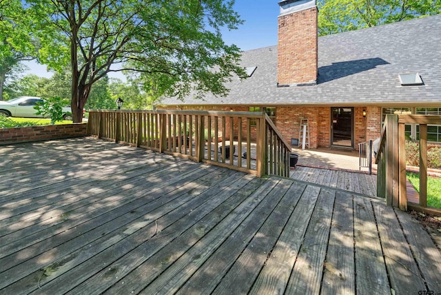 1101 Canada St, Jacksonville, TX 75766 - view of wooden terrace