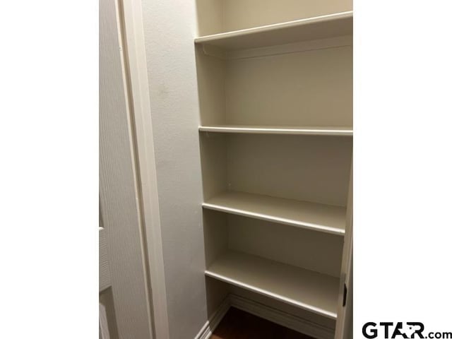 view of closet