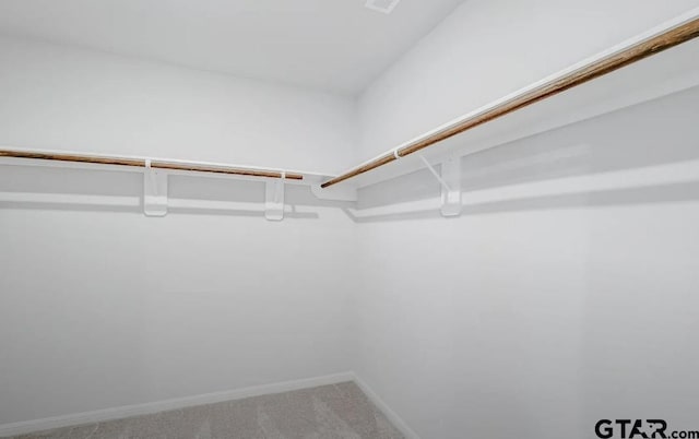 208 Parker Oaks Dr, Chandler, TX 75758 - walk in closet featuring carpet floors