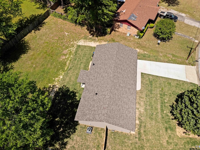 drone / aerial view