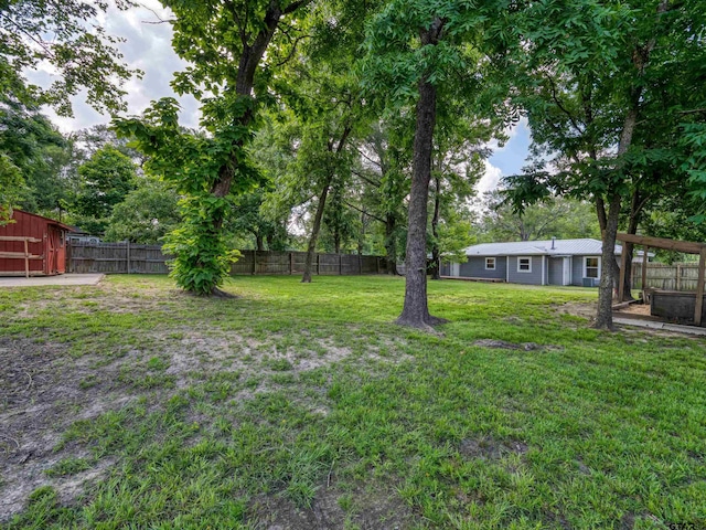501 S Railroad St, Troup, TX 75789 - view of fenced backyard
