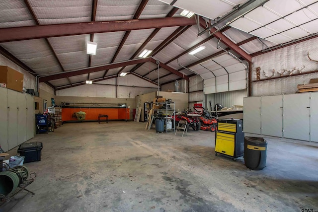14647 County Road 2337, Tyler, TX 75707 - garage featuring metal wall