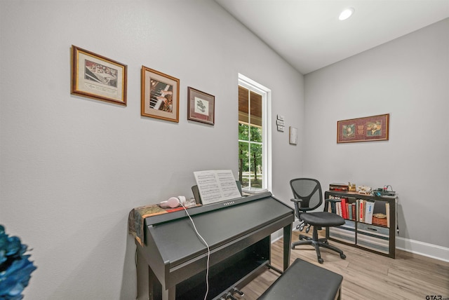 14607 Reserve Ct, Tyler, TX 75707 - office featuring light wood-type flooring and baseboards
