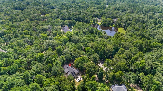 14607 Reserve Ct, Tyler, TX 75707 - aerial view of a heavily wooded area and a large body of water