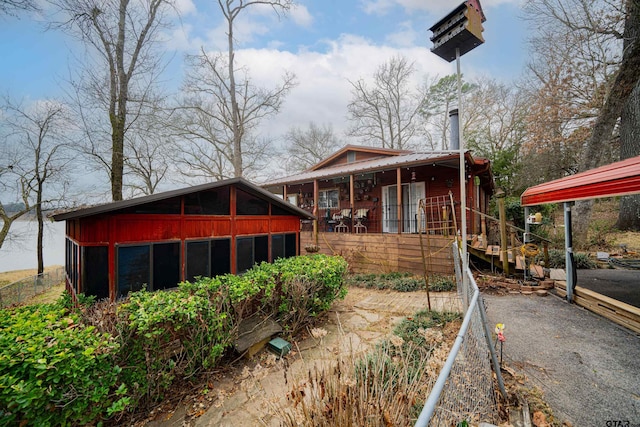 view of back of house