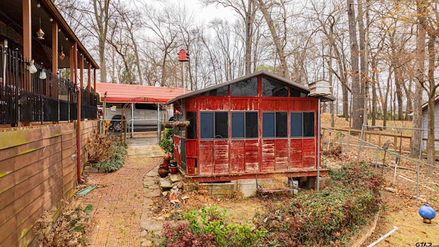 view of rear view of house