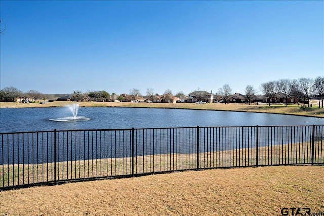 property view of water