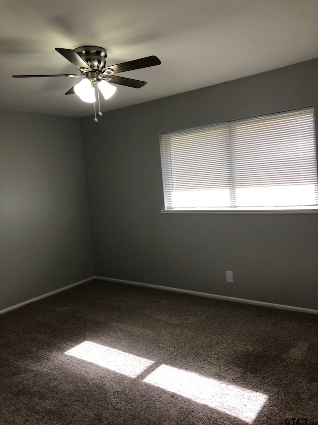 1516 Bowie Dr, Tyler, TX 75701 - spare room with carpet and ceiling fan
