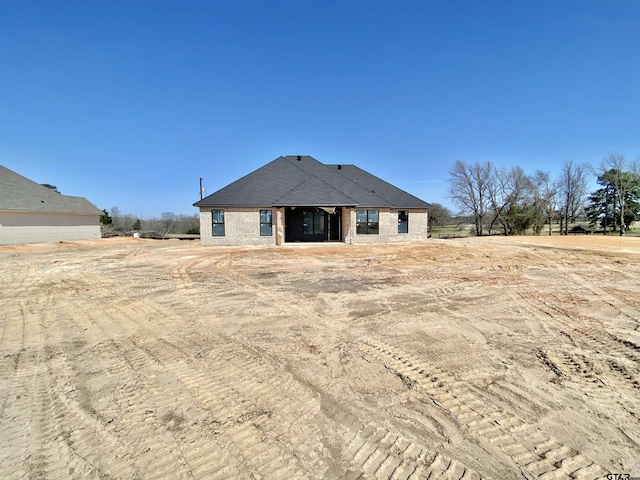 view of back of property