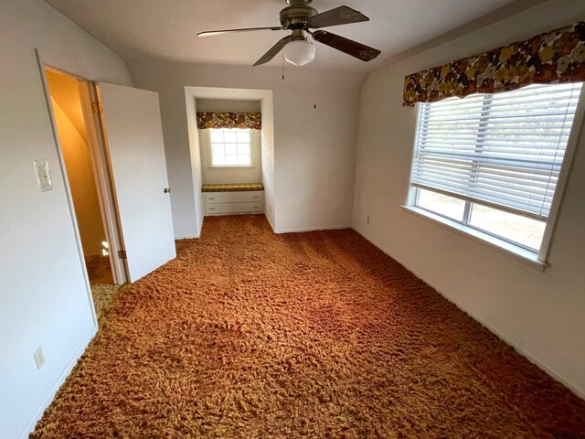 spare room featuring ceiling fan