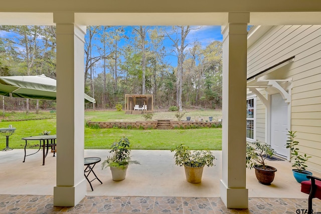 view of patio / terrace