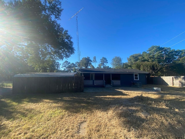 view of back of house