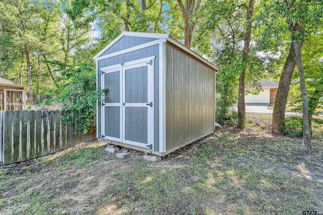 519 Crystal Ave, Rusk, TX 75785 - view of shed featuring fence