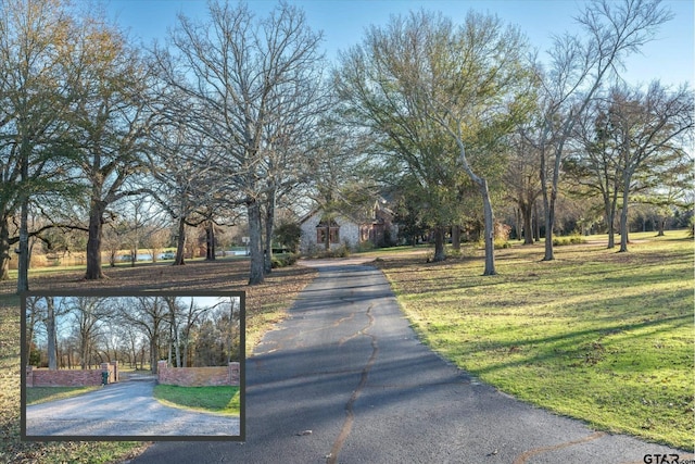 view of road