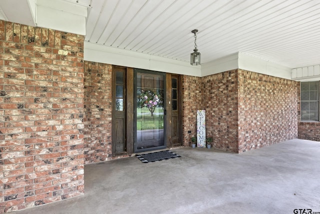 view of entrance to property