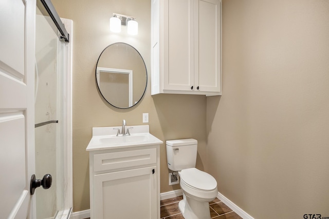 1720 Outer Dr, Tyler, TX 75701 - bathroom with toilet and vanity