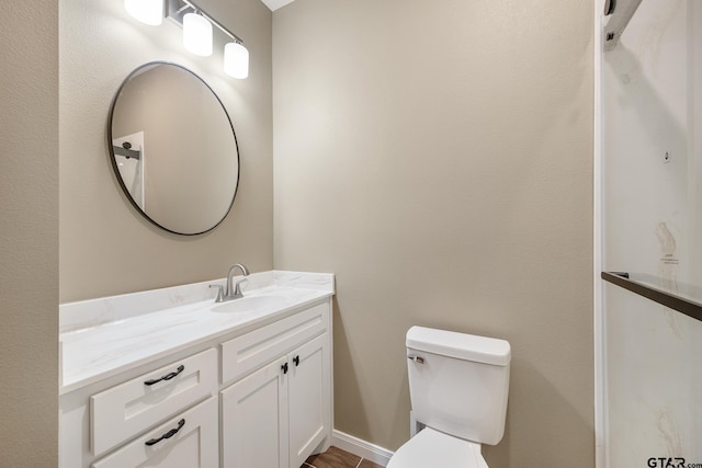 1720 Outer Dr, Tyler, TX 75701 - bathroom with vanity and toilet