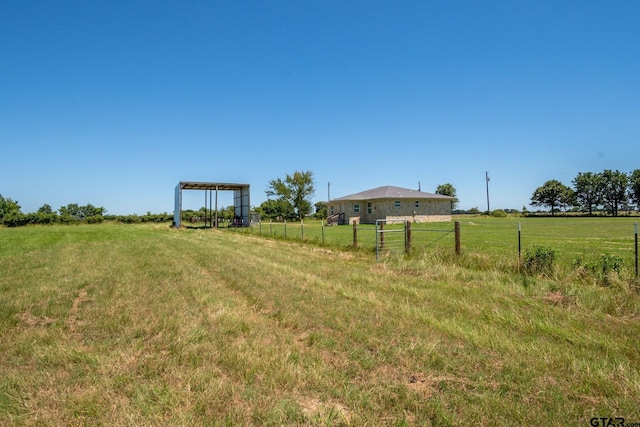 17215 Tartlon Rd, Mabank, TX 75147 - view of yard with a view of rural / pastoral area
