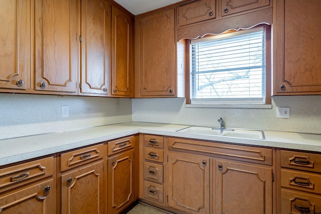 kitchen featuring sink