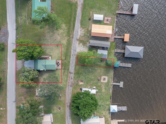 22090 Sportsmans Dr, Chandler, TX 75758 - aerial view of property's location featuring property boundaries highlighted