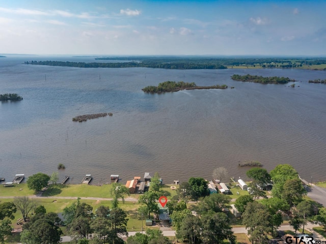 22090 Sportsmans Dr, Chandler, TX 75758 - aerial view of a nearby body of water