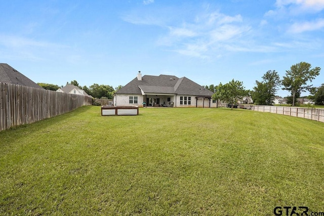429 Coventry, Bullard, TX 75757 - back of property with a chimney