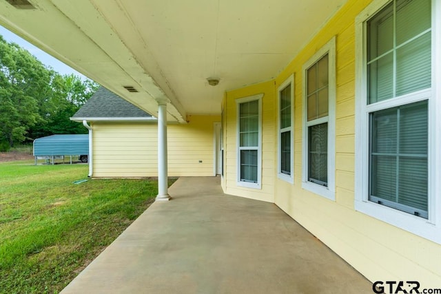 841 Pops Landing Rd, Ore City, TX 75683 - view of patio
