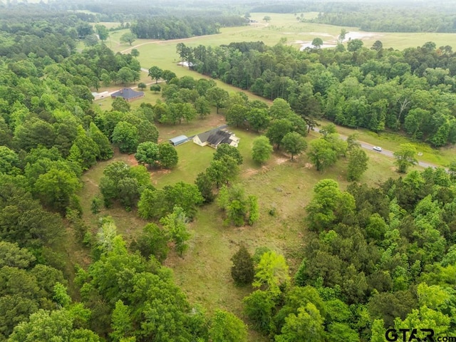 841 Pops Landing Rd, Ore City, TX 75683 - overview of rural landscape featuring a forest