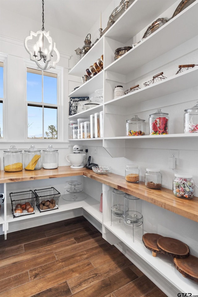 view of pantry