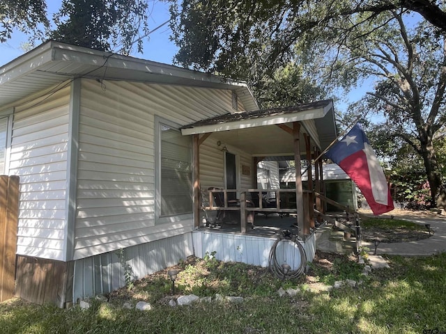 761 S Pacific, Canton, TX 75103 - view of property exterior featuring covered porch