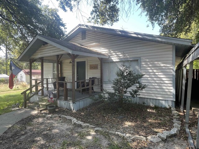 761 S Pacific, Canton, TX 75103 - view of front of house featuring a porch