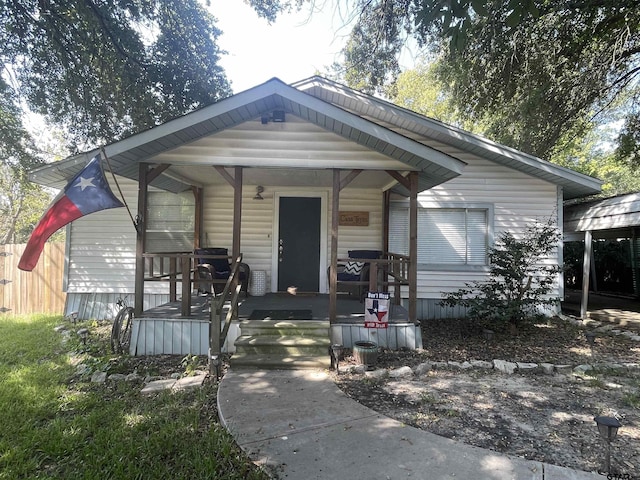 761 S Pacific, Canton, TX 75103 - view of front of house featuring covered porch